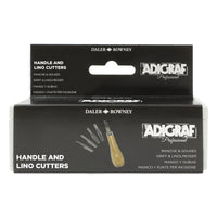 DALER ROWNEY Adigraf professionelles Linolschnitt-Set 5-tlg.