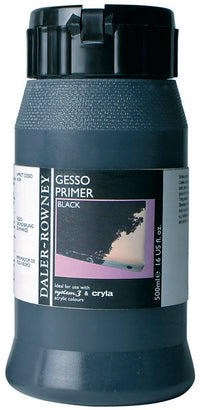 DALER ROWNEY D&R Artist Schwarzes Gesso 500 ml