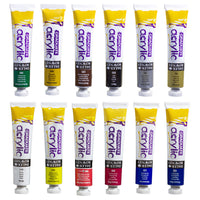 DALER ROWNEY Graduate Acrylfarben-Set 12 x 22 ml