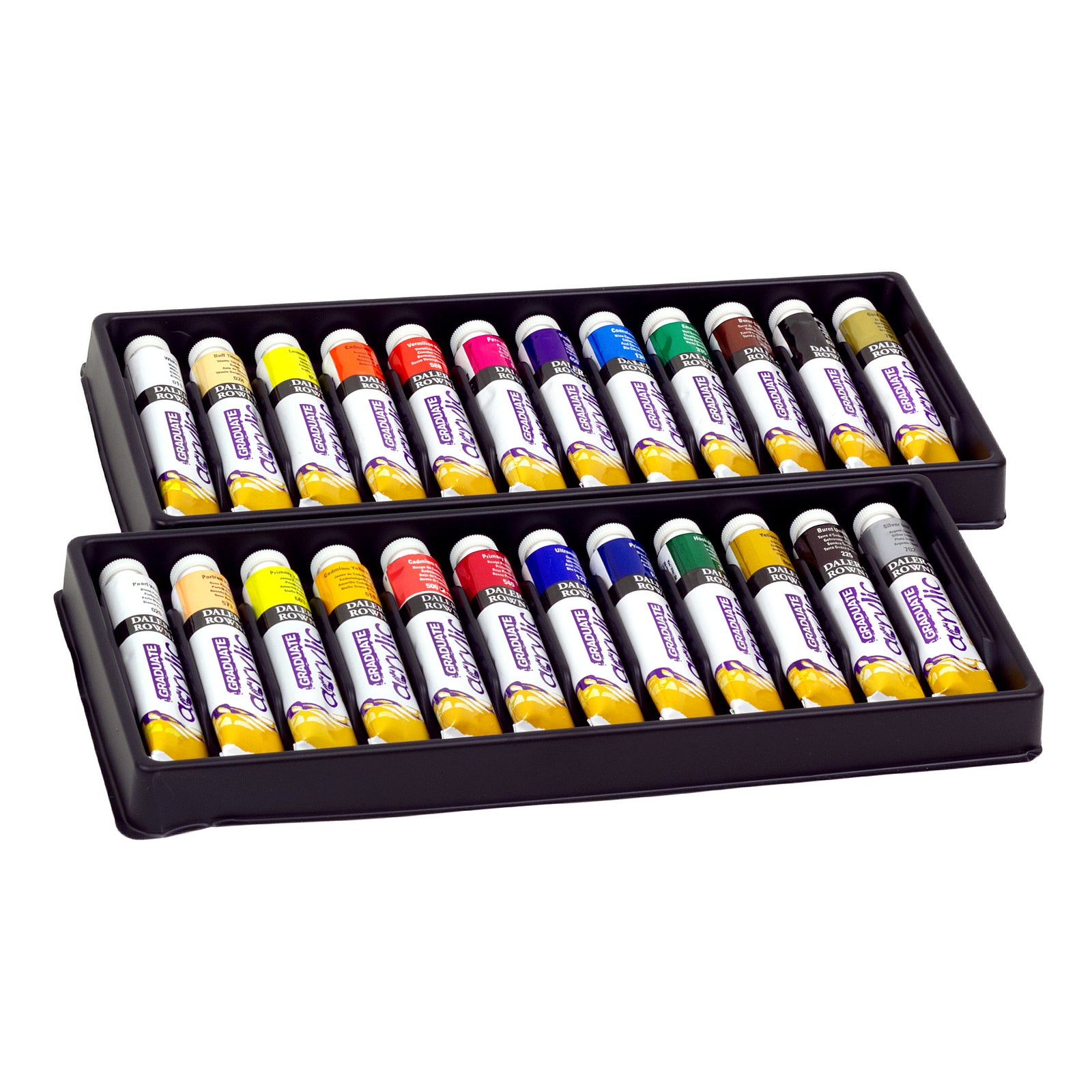 DALER ROWNEY Graduate Acrylfarben-Set 24 x 22 ml