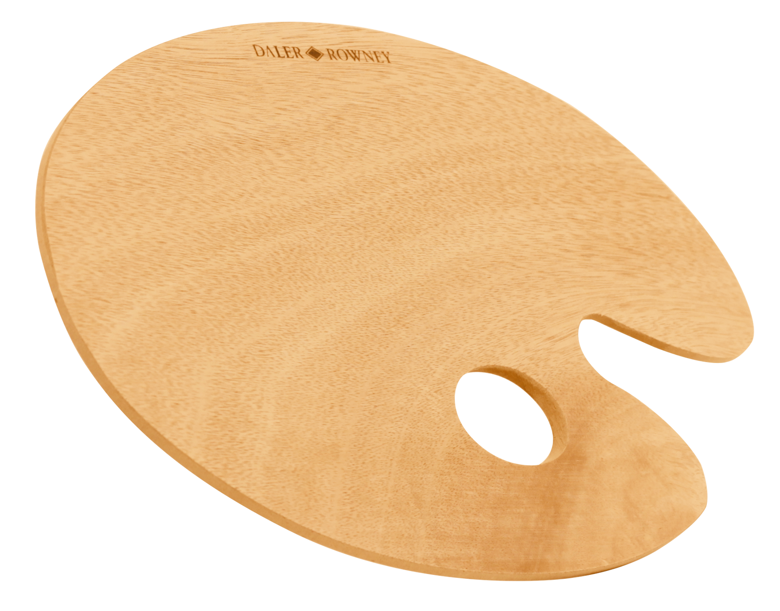 DALER ROWNEY Holz-Mischpalette oval 20 x 30 cm
