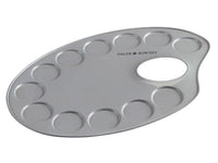 Metall-Mischpalette oval DALER ROWNEY 12 x 18 cm