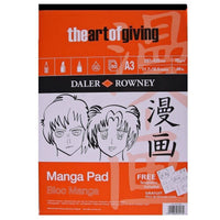 DALER ROWNEY Manga Markerblock 70 g - 50 Blatt, A3