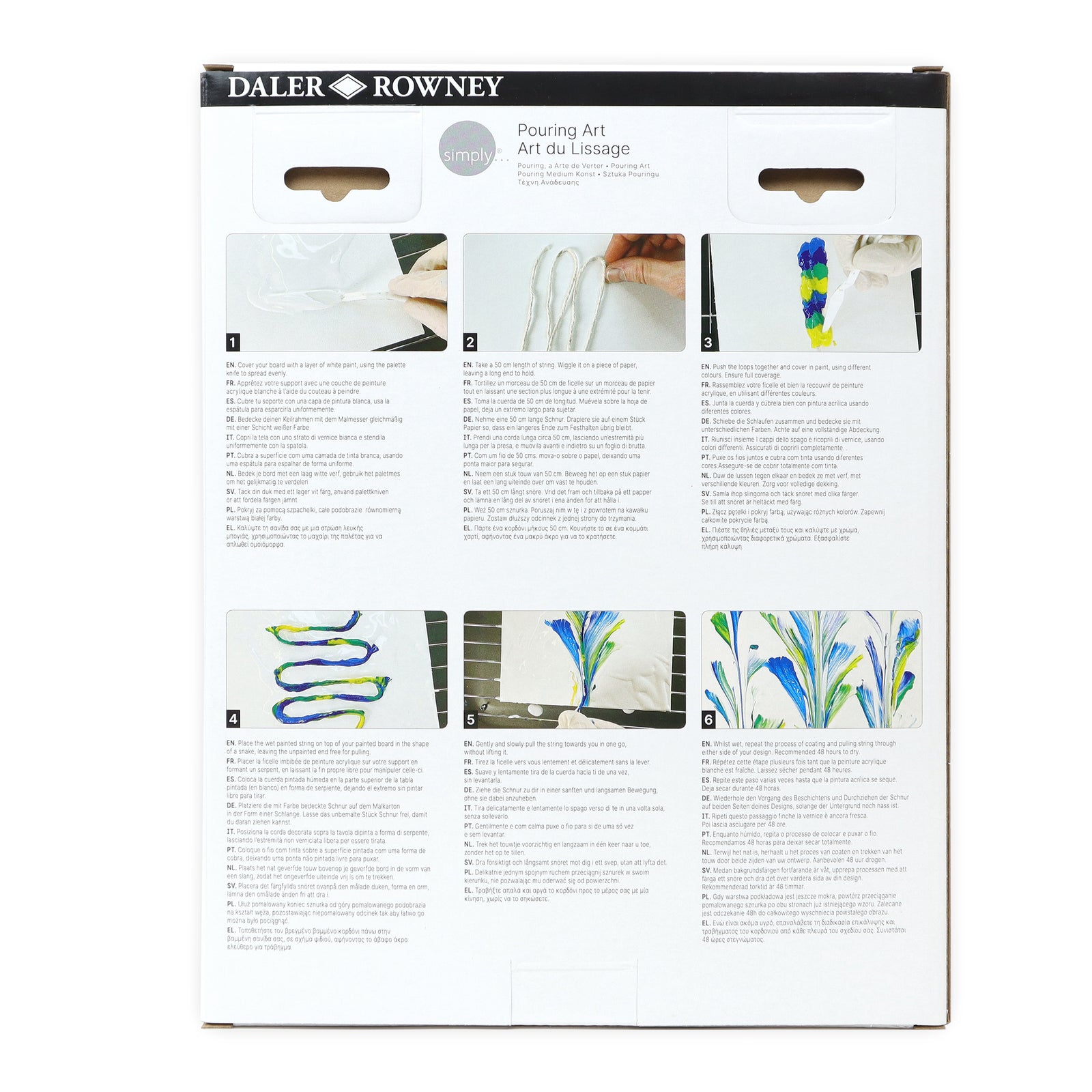 DALER ROWNEY D&R Simply Pouring Komplettset