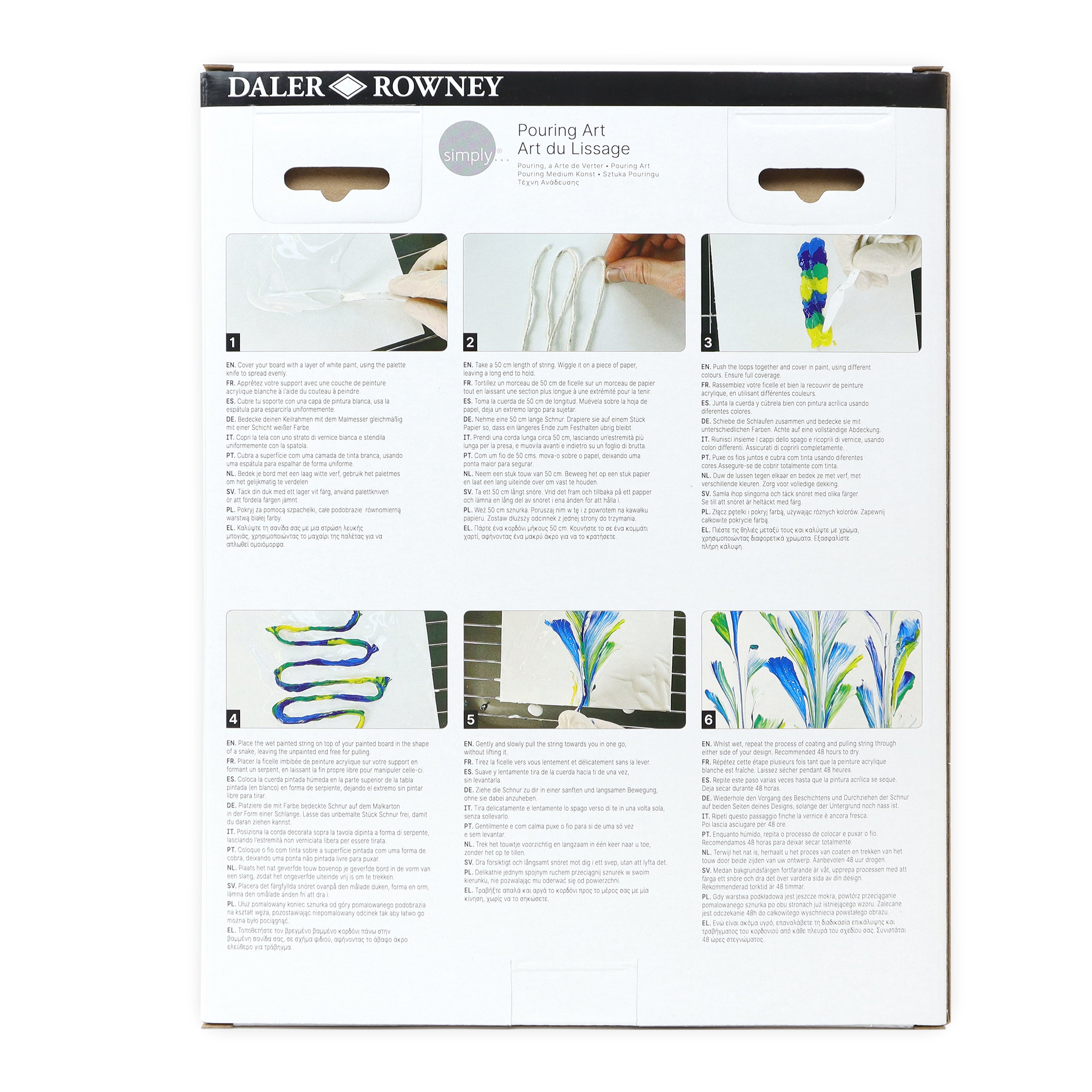 DALER ROWNEY D&R Simply Pouring Komplettset