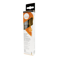 DALER ROWNEY Simply Acrylmarker-Set Gold und Silber 2 Stk.