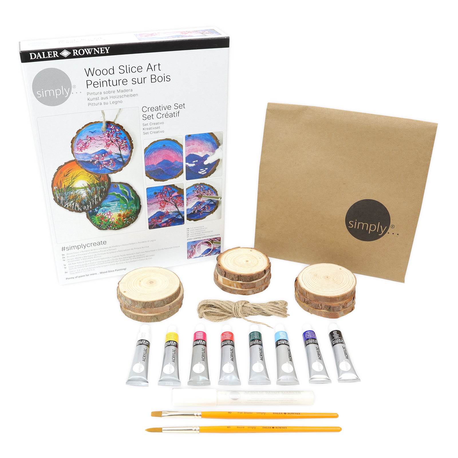 DALER ROWNEY Simply Holz-Malset