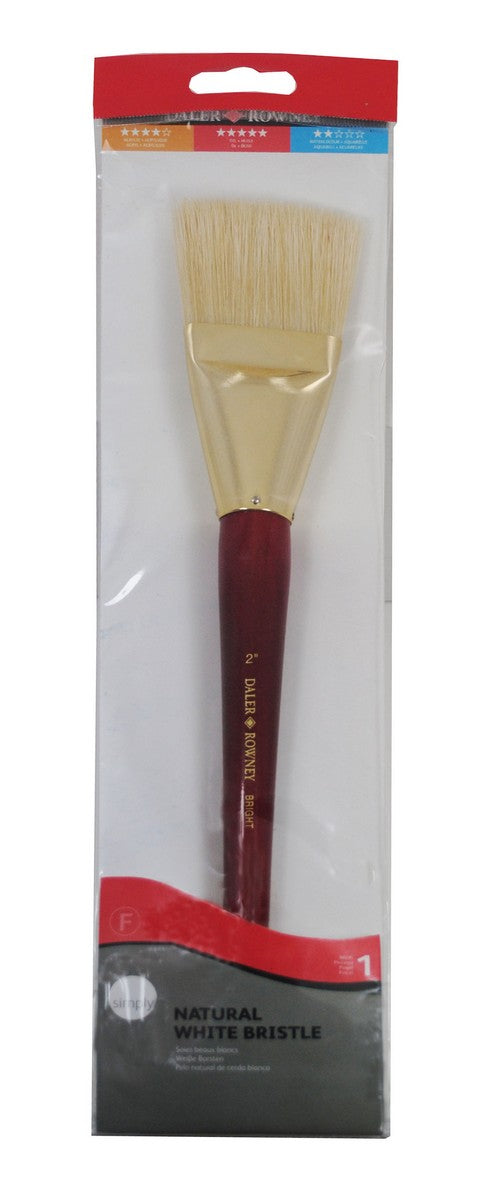 DALER ROWNEY Simply Borstenpinsel mit langem Stiel