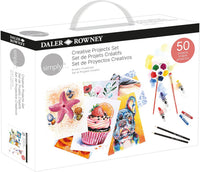 DALER ROWNEY D&R Simply Künstlerset 50-tlg.