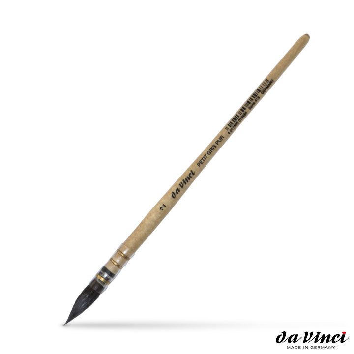 da Vinci 418 Aquarellpinsel mit feiner Spitze aus Fehhaar | ARTMIE