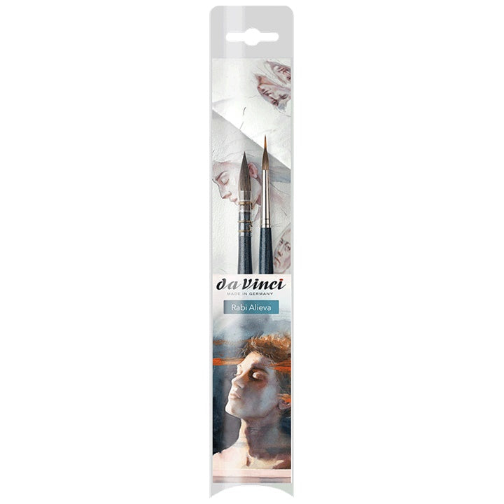 da Vinci & Rabi Alieva Pinsel-Set für Aquarellmalerei | ARTMIE