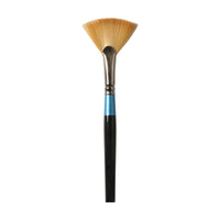 DALER ROWNEY Aquafine Fächerpinsel für Aquarell Synthetik mit kurzem Stiel – 4