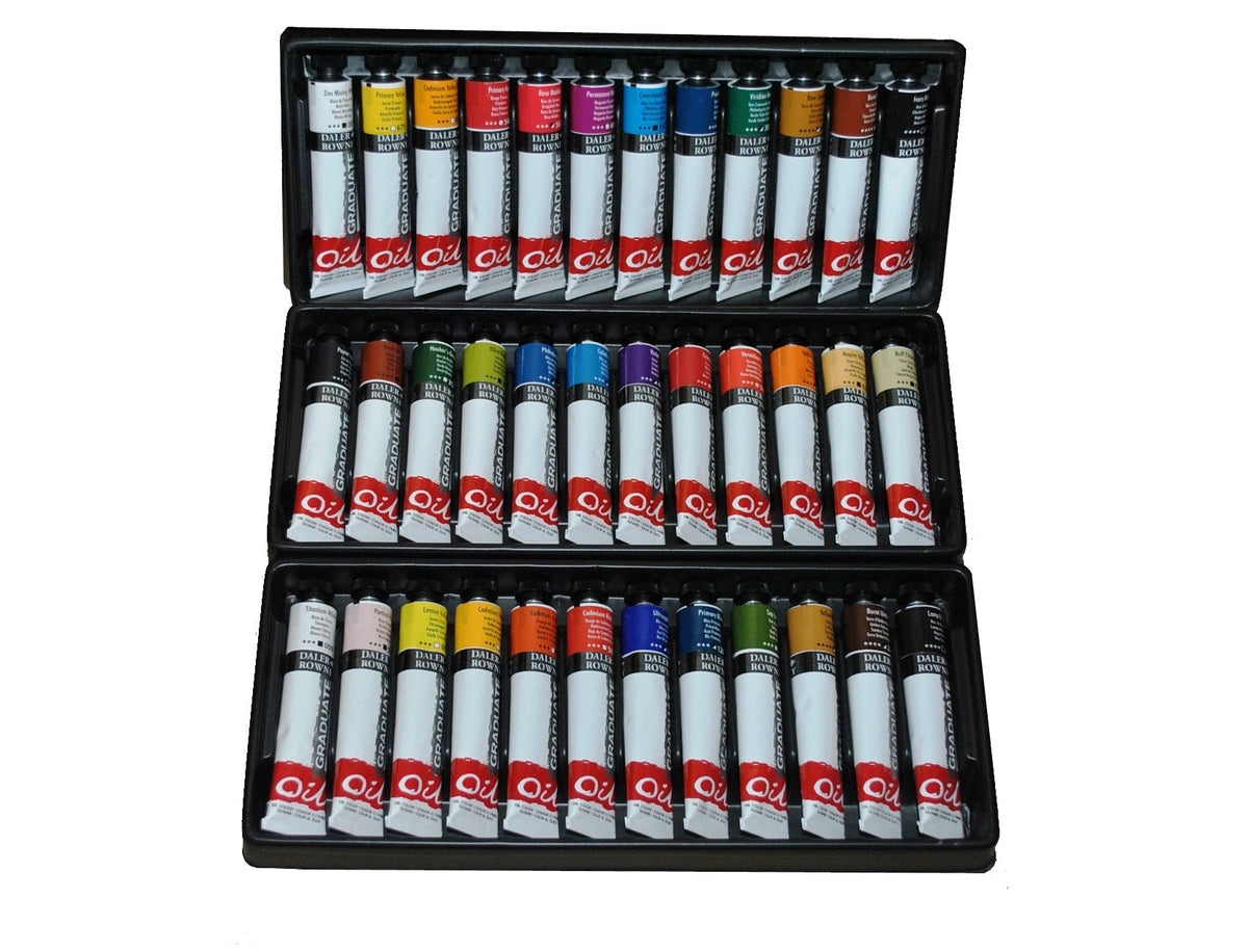 DALER ROWNEY Graduate Ölfarben-Set 36 x 22 ml