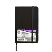 DALER ROWNEY Simply Taschen-Skizzenbuch geleimt 100 g/m² - 72 Blatt
