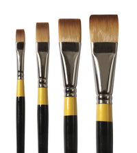 DALER ROWNEY System3 Acrylmalpinsel kurz flach Größe 1/4