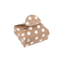 Geschenkboxen mit Silbermuster 6x7,5x2,5 cm – 4 Stk. | verschiedene Motive | Bodky