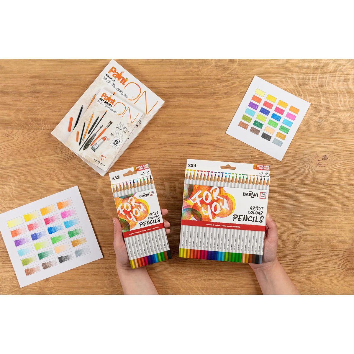 DARWI Buntstifte-Set 36-tlg.