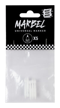 DARWI Marbel Ersatzspitzen 0,7 mm – 5 Stk.