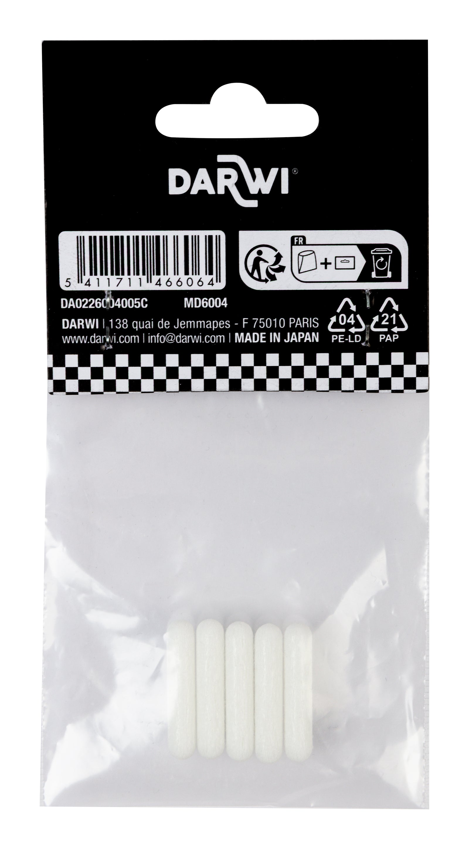 DARWI Marbel Ersatzspitzen 4 mm – 5 Stk.