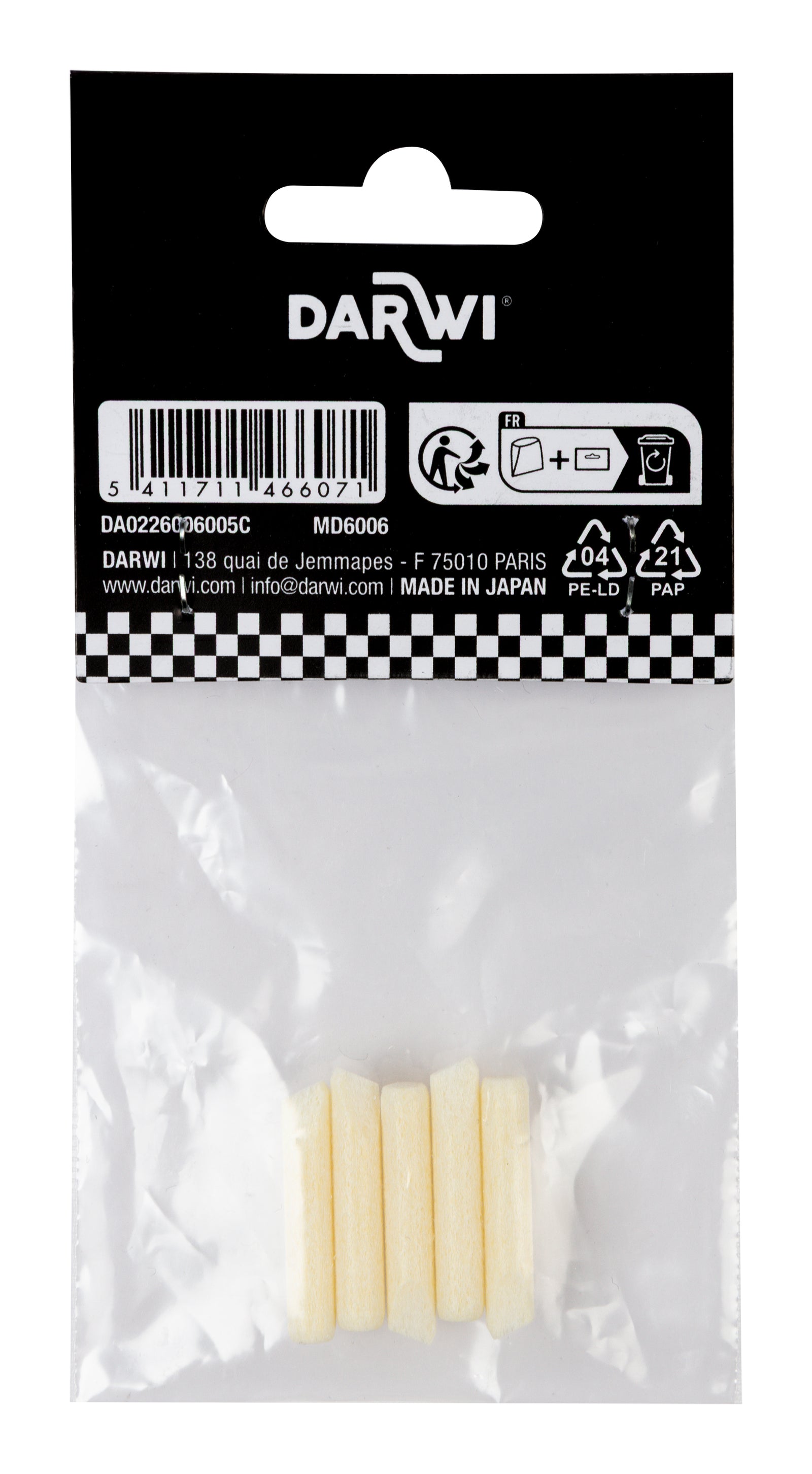 Ersatzspitzen für Marker DARWI Marbel 6 mm – 5 Stk.