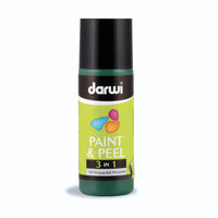 Abziehbare Glasmalfarbe DARWI Paint & Peel 3in1 80 ml – Moosgrün