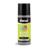 Abziehbare Glasmalfarbe DARWI Paint & Peel 3in1 80 ml – Grau