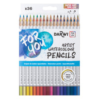 DARWI Aquarellbuntstifte-Set – 36 Stk.