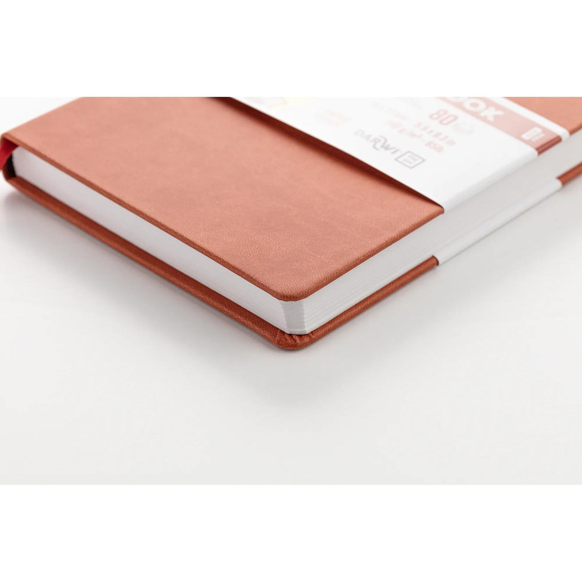 DARWI Skizzenbuch Terracotta 14 x 14 cm, 140 g/m², 80 Blatt