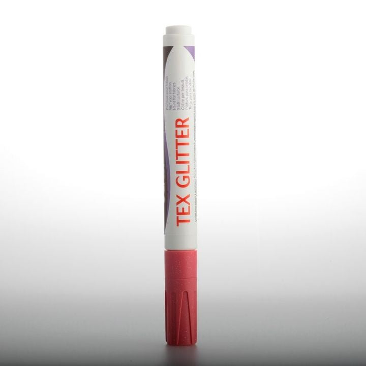 DARWI TEX Textilmarker mit Glitzereffekt 6 ml | verschiedene Farben — Bild 3