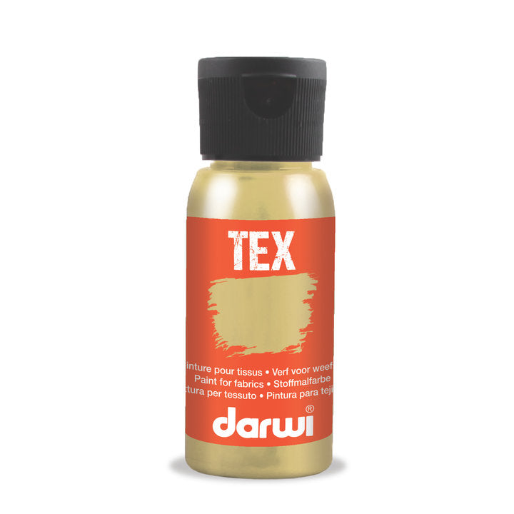 DARWI TEX Textilfarbe 50 ml – 050 Gold