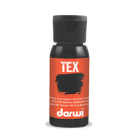 DARWI TEX Textilfarbe 50 ml – 100 schwarz