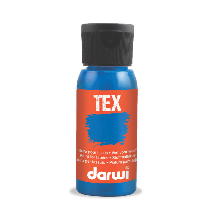 DARWI TEX Textilfarbe 50 ml – 214 Himmel Blau
