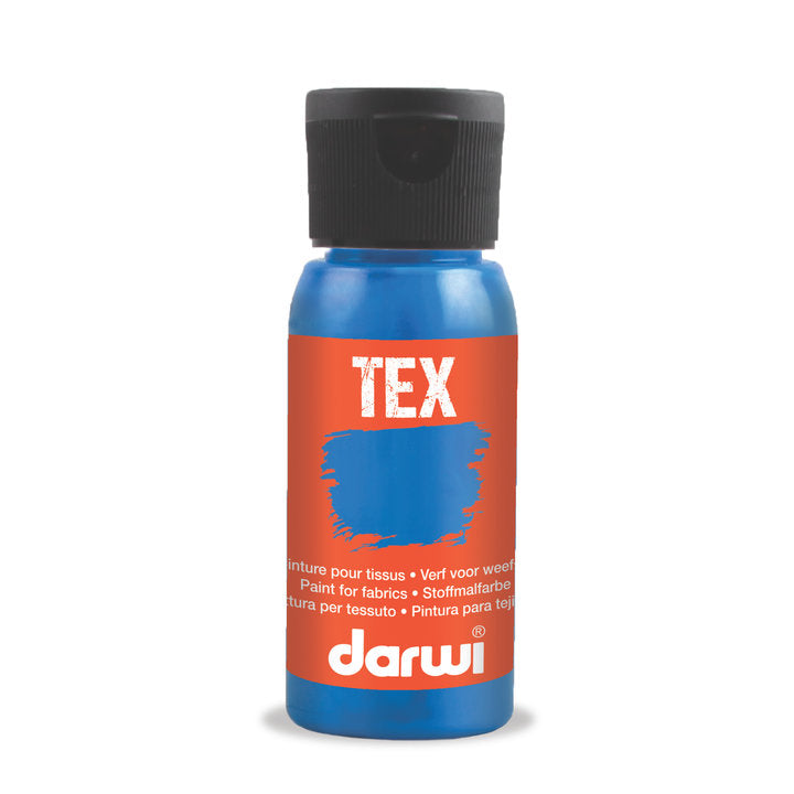 DARWI TEX Textilfarbe 50 ml – 215 Hellblau