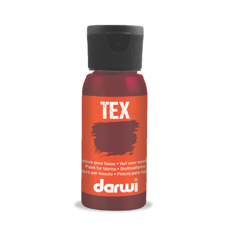 DARWI TEX Textilfarbe 50 ml – 470 rot regina