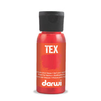 DARWI TEX Textilfarbe 50 ml – 490 zinnoberrot