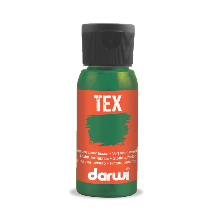 DARWI TEX Textilfarbe 50 ml – 643 Grün moos