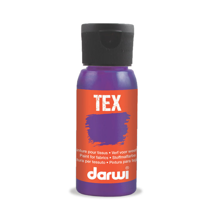 DARWI TEX Textilfarbe 50 ml – 900 Violett