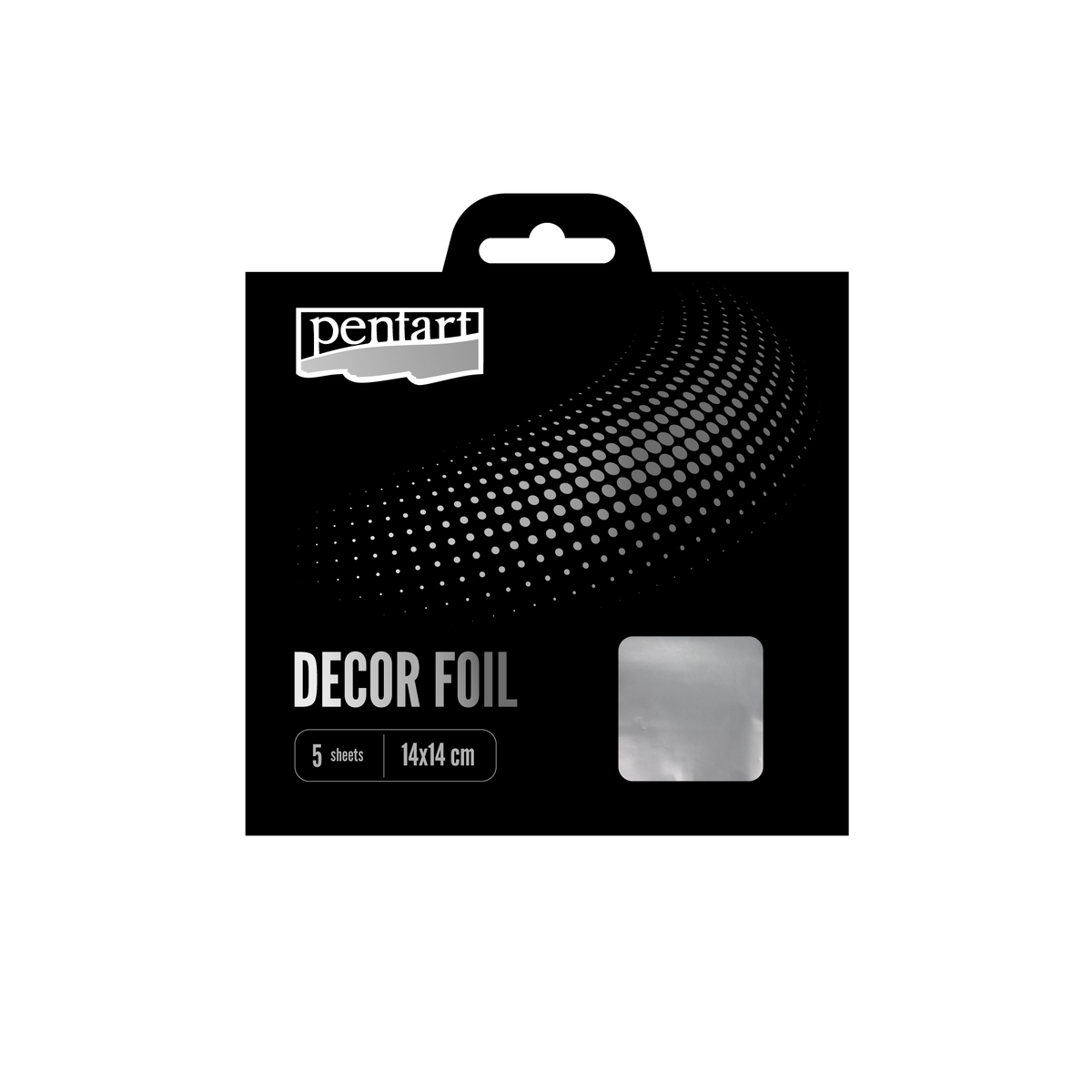 Decor foils metallic 14 x – Silber cm