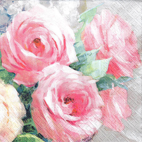 Decoupage-Serviette mit Rosen-Motiv Julia | ARTMIE