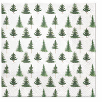Decoupage-Serviette mit weihnachtlichem Wald-Motiv | ARTMIE
