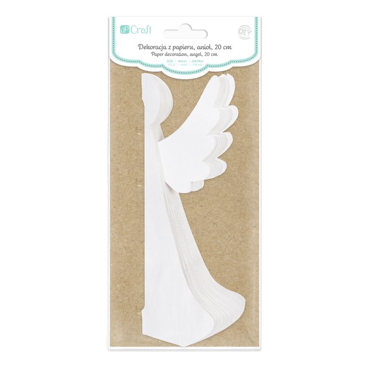 Papier Engel Dekoration | Verschiedene Größen | 20 cm