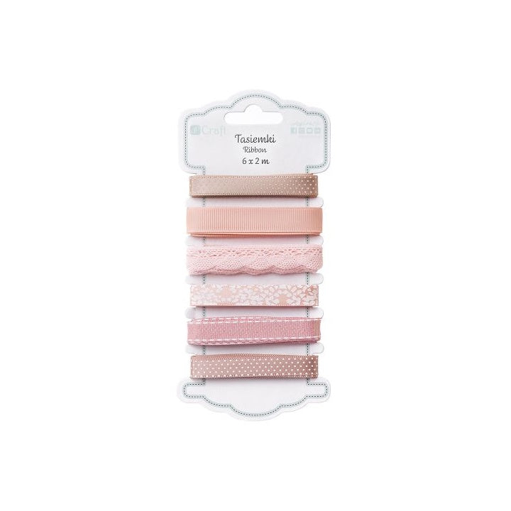 DP Craft Dekobänder-Set - 6 x 2 m | verschiedene Motive | Nudes