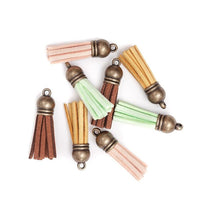 Dekorative Quasten 8 Stk. - DP Craft | verschiedene Farben | pastel
