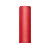 Dekorativer Tüll 15 cm x 9 m | verschiedene Farben | rot