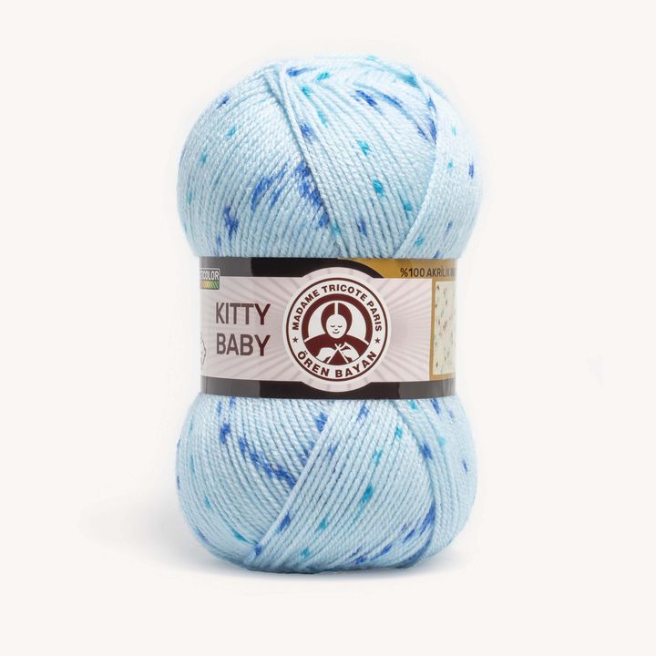 Madame Tricote Paris Kitty Baby-Garn | verschiedene Farben | 379