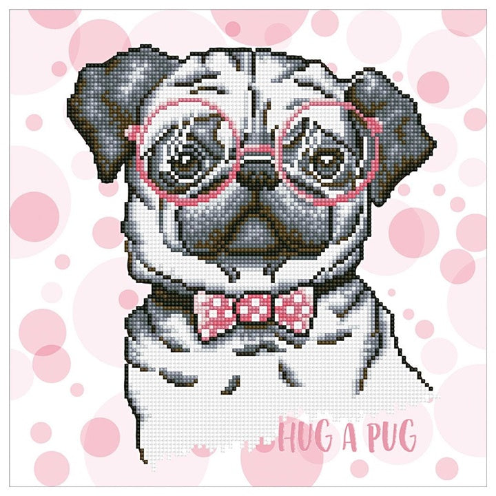 Diamond Painting Set mit Mops-Motiv | ARTMIE