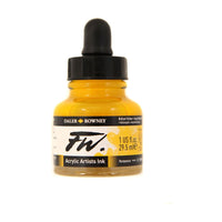 Daler-Rowney FW Künstler-Acryl-Tusche – Brilliant Yellow