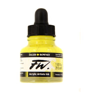 Daler-Rowney FW Künstler-Acryl-Tusche – Lemon Yellow