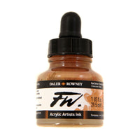 Daler-Rowney FW Künstler-Acryl-Tusche – Raw Sienna