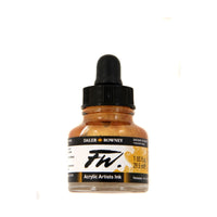Daler-Rowney FW Künstler-Acryl-Tusche – Gold Imit
